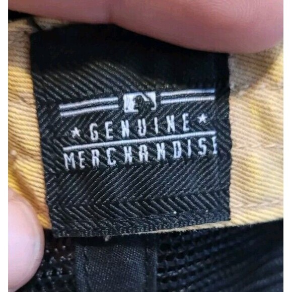 '47 Brand San Francisco Giants Gaudet Khaki Clean Up Mesh Snapback Hat Patch Cap - Picture 5 of 6